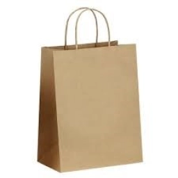 BOLSA DE PAPEL 33X26X12CM 120G KRAFT X 12