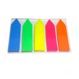 BANDERITAS 5 COLORES FLECHA