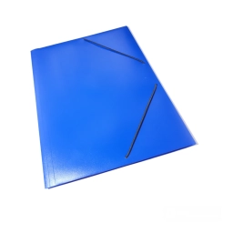 CARPETA PLASTICA CON ELASTICO OFICIO 5705FC                  ROJO - AZUL - NEGRO