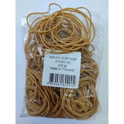 BANDAS ELASTICAS BOLSA DE 200 GR nro 60