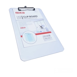 TABLA CON APRETADOR A4 ACRILICO