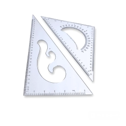 JUEGO SETX2 ESCUADRAS DE 30CM