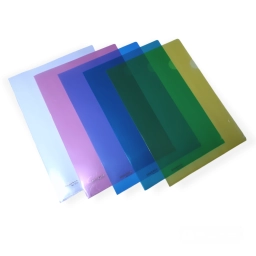 FUNDA EN "L" A4 YIL 5706 PACK X20 18c TRANSP. Y COLOR