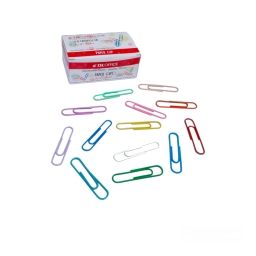 CLIP COLORES 50MM CAJA X 100