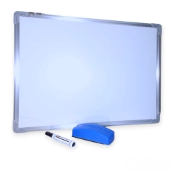 PIZARRA BLANCA 90x150cm Marco Aluminio Magnetica