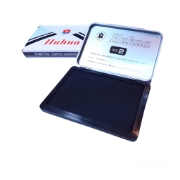 ALMOHADILLA 8X12 cm P/SELLOS NEGRO