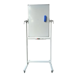 PIZARRA REBATIBLE 90X120 MAGNETICA CON RUEDAS 